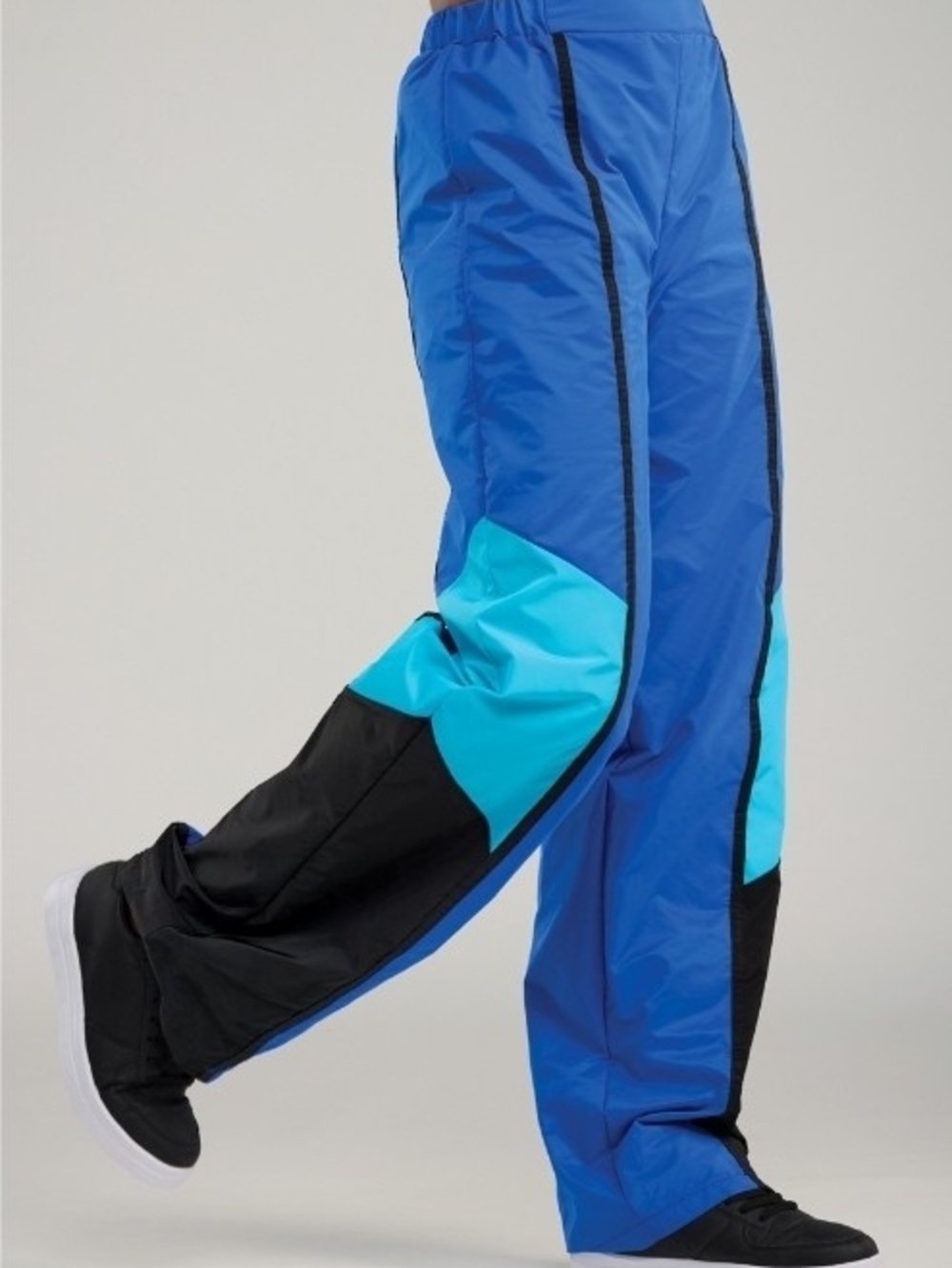 Dance Blue Colorblock Track Pants